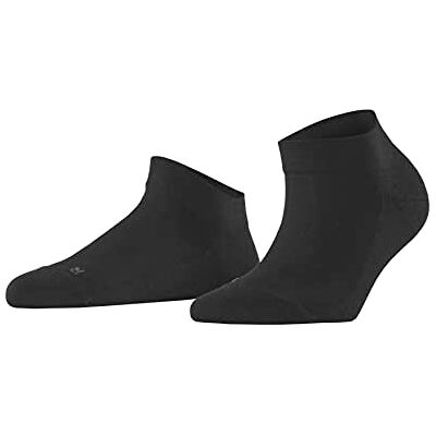 FALKE Damen Sneakersocken Sensitive London W Sn Baumwolle kurz einfarbig 1 Paar, Schwarz Black 3000, 39-42 FALKE Damen Sneakersocken Sensitive London W Sn Baumwolle kurz einfarbig 1 Paar, Schwarz Black 3000, 39-42