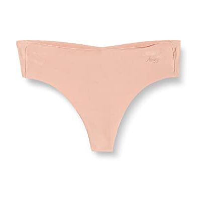 Sloggi Damen Unterhose Zero Modal 2.0 H Hipstring, Modal, 2-Pack, XL, Cameo Brown Sloggi Damen Unterhose Zero Modal 2.0 H Hipstring, Modal, 2-Pack, XL, Cameo Brown