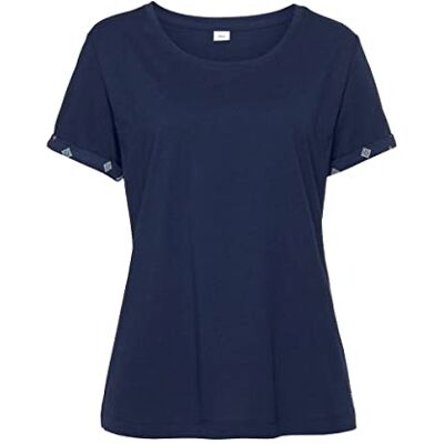 s.Oliver Damen Ak-213-47 Pyjamaoberteil, Dunkelblau, 44-46 EU s.Oliver Damen Ak-213-47 Pyjamaoberteil, Dunkelblau, 44-46 EU