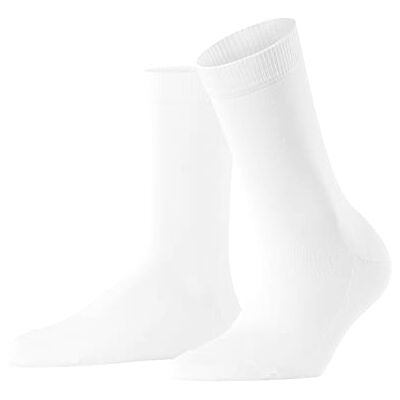 FALKE Damen Socken Family W So nachhaltige Baumwolle einfarbig 1 Paar, Weiß White 2009, 35-38 FALKE Damen Socken Family W So nachhaltige Baumwolle einfarbig 1 Paar, Weiß White 2009, 35-38