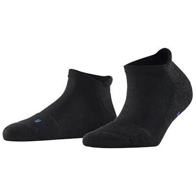 FALKE Damen Sneakersocken Keep Warm W Sn Wolle kurz einfarbig 1 Paar, Schwarz Black 3000, 39-41 FALKE Damen Sneakersocken Keep Warm W Sn Wolle kurz einfarbig 1 Paar, Schwarz Black 3000, 39-41