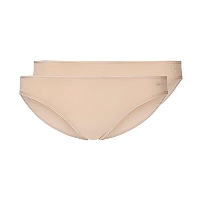 Skiny Damen Advantage Micro Rio 2er Pack Brazilian Slip, Beige (Beige 2409), (Herstellergröße: 42) Skiny Damen Advantage Micro Rio 2er Pack Brazilian Slip, Beige (Beige 2409), (Herstellergröße: 42)