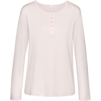 s.Oliver Damen - Modell: Langarmshirt, Hüftlang, Rosa - Pyjama Oberteil s.Oliver Damen - Modell: Langarmshirt, Hüftlang, Rosa - Pyjama Oberteil