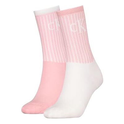 Calvin Socks CKJ WOMEN SOCK 2P GLOSSY RIB Calvin Socks CKJ WOMEN SOCK 2P GLOSSY RIB