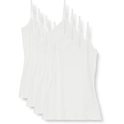 Amazon Essentials Damen Slim Fit Camisole V-Ausschnitt Tank Top mit Spaghettiträgern für Alltag Amazon Essentials Damen Slim Fit Camisole V-Ausschnitt Tank Top mit Spaghettiträgern für Alltag