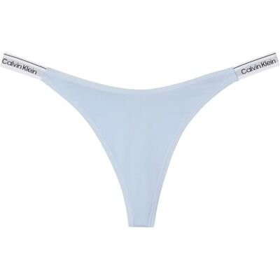 Calvin Damen Strings mit V-förmiger Taillenlinie, Blau (Breezy Blue), XS Calvin Damen Strings mit V-förmiger Taillenlinie, Blau (Breezy Blue), XS