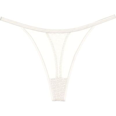 Triumph Damen Signature Sheer String Briefs, Ecru White, 38 Triumph Damen Signature Sheer String Briefs, Ecru White, 38