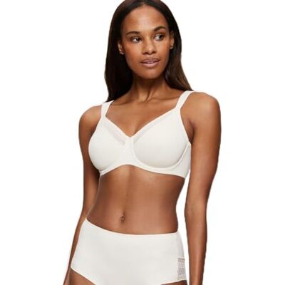 Triumph Women's O-Shaping Impressions T W01 Bra, Creamy Dream, 75F Triumph Women's O-Shaping Impressions T W01 Bra, Creamy Dream, 75F