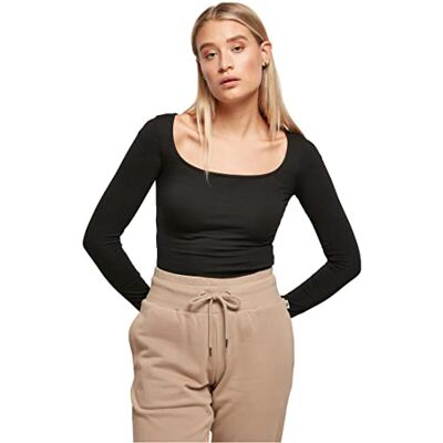 Urban Classics Damen Ladies Organic Longsleeve Body Urban Classics Damen Ladies Organic Longsleeve Body