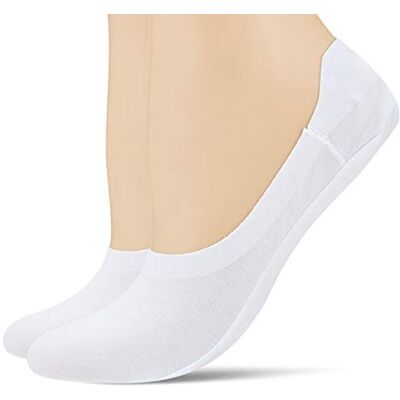 Camano Damen 1153611 Füßlinge, 2per pack Weiß (White 0001), 39/42 (Herstellergröße: 39/42) Camano Damen 1153611 Füßlinge, 2per pack Weiß (White 0001), 39/42 (Herstellergröße: 39/42)