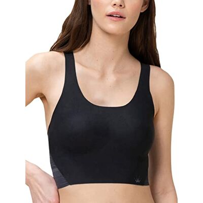 Triumph Damen Flex Smart PULL-ON BRA TOP EX Bra, SCHWARZ, 03 Triumph Damen Flex Smart PULL-ON BRA TOP EX Bra, SCHWARZ, 03