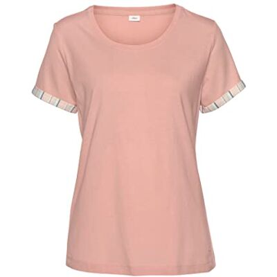 s.Oliver Damen Ak-213-47 Pyjamaoberteil, Apricot, 40-42 EU s.Oliver Damen Ak-213-47 Pyjamaoberteil, Apricot, 40-42 EU