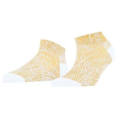 FALKE Damen Sneakersocken Shell Intrigue W Sn Viskose kurz gemustert 1 Paar, Weiß White 2000, 35-38 FALKE Damen Sneakersocken Shell Intrigue W Sn Viskose kurz gemustert 1 Paar, Weiß White 2000, 35-38