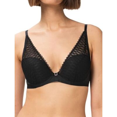 Triumph Damen BH Aura Spotlight WP, mit Bügel, Gepolstert, Verstellbare Träger, 70C, Schwarz Triumph Damen BH Aura Spotlight WP, mit Bügel, Gepolstert, Verstellbare Träger, 70C, Schwarz