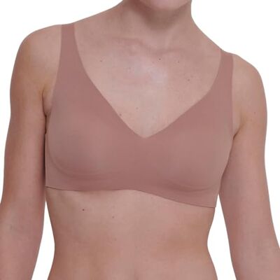 Sloggi Damen Zero Feel 2.0 Soft Bra, Cacao, L Sloggi Damen Zero Feel 2.0 Soft Bra, Cacao, L