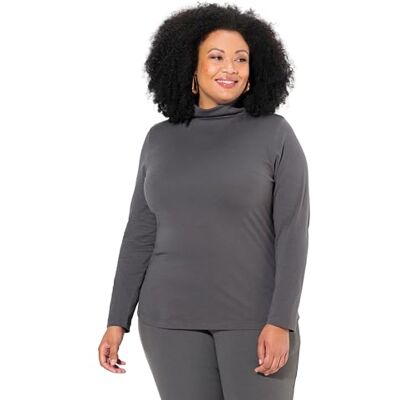 Ulla Popken Damen Shirtrolli Basic Langarmshirt Ulla Popken Damen Shirtrolli Basic Langarmshirt