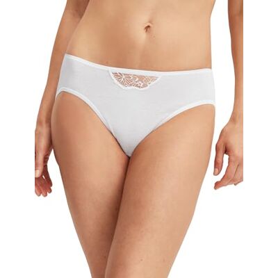 CALIDA Cotton Desire Mini-Slip Damen, 100% Baumwolle, pflegeleicht, ohne störenden Nähte Weiss 40-42 CALIDA Cotton Desire Mini-Slip Damen, 100% Baumwolle, pflegeleicht, ohne störenden Nähte Weiss 40-42