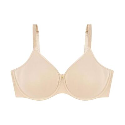Triumph Damen BH Body Make-Up Essentials Minimizer WP, mit Bügel, Gepolstert, Verstellbare Träger, 80D, Nude Beige Triumph Damen BH Body Make-Up Essentials Minimizer WP, mit Bügel, Gepolstert, Verstellbare Träger, 80D, Nude Beige