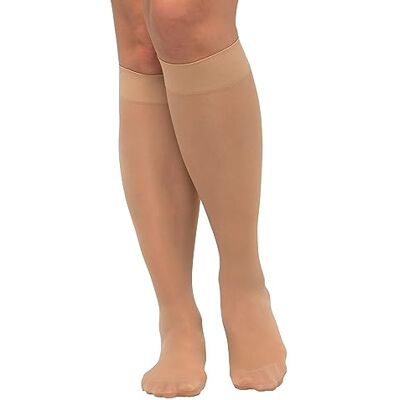 Ulla Popken Damen Stützkniestrumpf, 70den Stützstrümpfe (1er Pack) Ulla Popken Damen Stützkniestrumpf, 70den Stützstrümpfe (1er Pack)