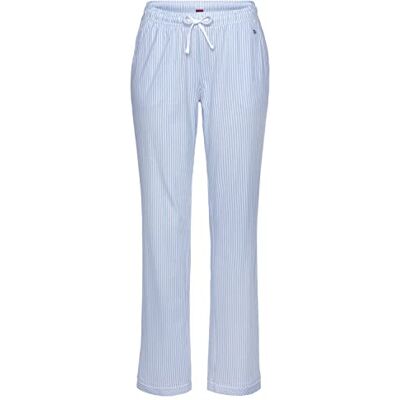 s.Oliver Damen Pyjamahose himmelblau-gestreift 40/42 s.Oliver Damen Pyjamahose himmelblau-gestreift 40/42