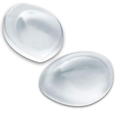 FEMAGIQUE Silikon-Gel-BH-Einlagen Push-Up-Brustschalen – Dekolleté-Enhancer-Pads, Transparent, Medium FEMAGIQUE Silikon-Gel-BH-Einlagen Push-Up-Brustschalen – Dekolleté-Enhancer-Pads, Transparent, Medium