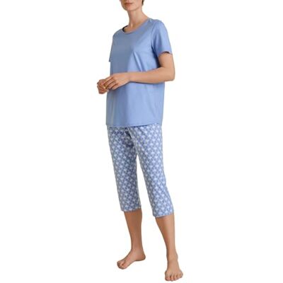 CALIDA Shell Nights 3/4-Pyjama Damen, aus 100% Baumwolle CALIDA Shell Nights 3/4-Pyjama Damen, aus 100% Baumwolle