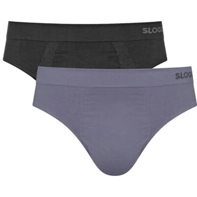 Sloggi Damen Men GO Smooth Brief C2P, Black Combination, XL Sloggi Damen Men GO Smooth Brief C2P, Black Combination, XL
