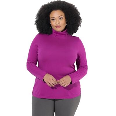 Ulla Popken Damen Shirtrolli Basic Langarmshirt Ulla Popken Damen Shirtrolli Basic Langarmshirt