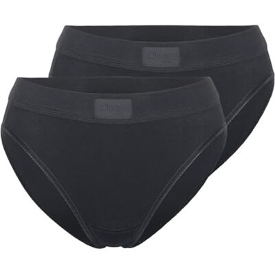 Sloggi Double Comfort T Tai 2P Black Sloggi Double Comfort T Tai 2P Black