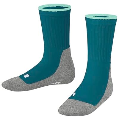 FALKE Unisex Kinder Socken Active Everyday K So Funktionsmaterial dünn atmungsaktiv einfarbig 1 Paar, Türkis Peacock 7791, 35-38 FALKE Unisex Kinder Socken Active Everyday K So Funktionsmaterial dünn atmungsaktiv einfarbig 1 Paar, Türkis Peacock 7791, 35-38