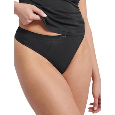 Sloggi Damen Ever Ease String, Black, S Sloggi Damen Ever Ease String, Black, S