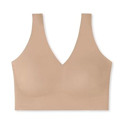 Schiesser Damen Nahtloses Bustier mit Herausnehmbaren Pads Invisible Soft BH Schiesser Damen Nahtloses Bustier mit Herausnehmbaren Pads Invisible Soft BH