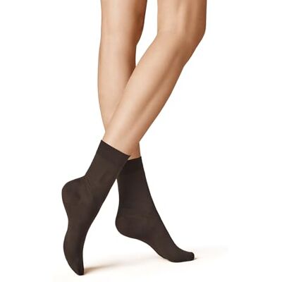 KUNERT Damen Socken Sensual Cotton extra fein 130 DEN Brown 8220 39-42 KUNERT Damen Socken Sensual Cotton extra fein 130 DEN Brown 8220 39-42