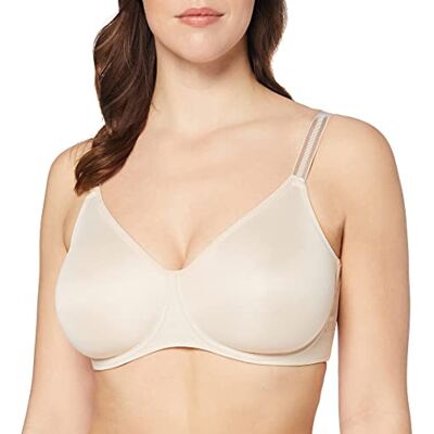 Triumph Damen BH Urban Minimizer W X, mit Bügel, ohne Polsterung, Verstellbare Träger, 75D, Nude Beige Triumph Damen BH Urban Minimizer W X, mit Bügel, ohne Polsterung, Verstellbare Träger, 75D, Nude Beige