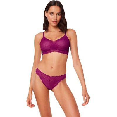 Triumph Damen Lift Smart Highleg Brazilian EX Briefs, Purple, S Triumph Damen Lift Smart Highleg Brazilian EX Briefs, Purple, S