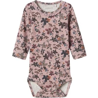 NAME IT Damen Nbfnaline Ls Body, Burnished Lilac, Numeric_80 NAME IT Damen Nbfnaline Ls Body, Burnished Lilac, Numeric_80