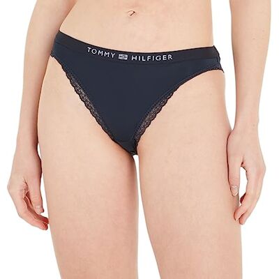 Tommy Hilfiger Damen Slip Unterwäsche, Blau (Desert Sky), M Tommy Hilfiger Damen Slip Unterwäsche, Blau (Desert Sky), M