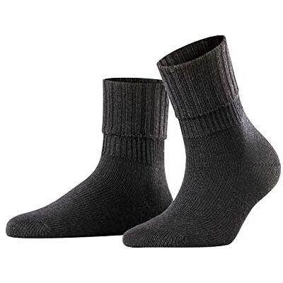 FALKE Damen Socken Striggings Rib W So Wolle einfarbig 1 Paar, Schwarz Black 3009, 39-42 FALKE Damen Socken Striggings Rib W So Wolle einfarbig 1 Paar, Schwarz Black 3009, 39-42