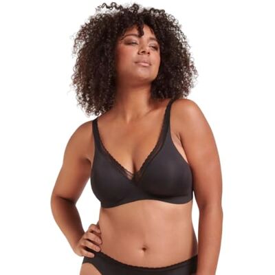 Sloggi Damen Body Adapt Twist T-Shirt Bra, Black, S Sloggi Damen Body Adapt Twist T-Shirt Bra, Black, S