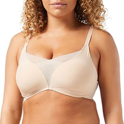 Triumph Damen BH Shape Smart P, ohne Bügel, Gepolstert, Verstellbare Träger, 40, Neutral Beige Triumph Damen BH Shape Smart P, ohne Bügel, Gepolstert, Verstellbare Träger, 40, Neutral Beige