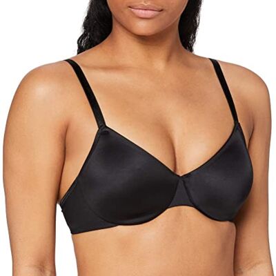 Triumph Damen BH Soft Sensation WP X, mit Bügel, Gepolstert, Verstellbare Träger, 90D, Schwarz Triumph Damen BH Soft Sensation WP X, mit Bügel, Gepolstert, Verstellbare Träger, 90D, Schwarz