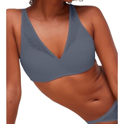 Triumph Damen Signature Sheer P EX Bra, Cloudy Blue, 70A Triumph Damen Signature Sheer P EX Bra, Cloudy Blue, 70A