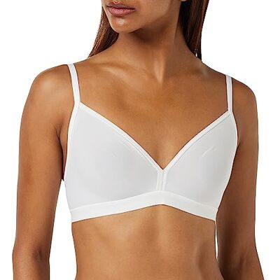 Sloggi Damen Sensual Fresh H Bralette, White, S Sloggi Damen Sensual Fresh H Bralette, White, S