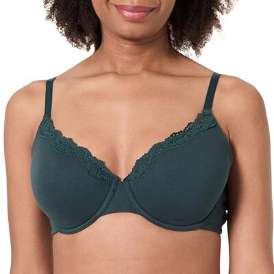 Women'secret Damen Sujetador Acolchado Cotton Daily Xmas Collection BH, grün, 85B Women'secret Damen Sujetador Acolchado Cotton Daily Xmas Collection BH, grün, 85B