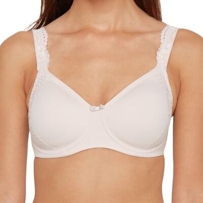 Susa Minimizer BH Damen mit Bügel London I Damen-BHS mit Minimizer Schnittform, verkleinert die Brüste optisch I Gemoldete Cups, breite Träger Susa Minimizer BH Damen mit Bügel London I Damen-BHS mit Minimizer Schnittform, verkleinert die Brüste optisch I Gemoldete Cups, breite Träger