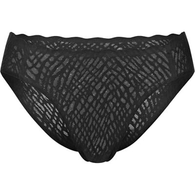Sloggi Damen Zero Feel Bliss High Leg, Black, L Sloggi Damen Zero Feel Bliss High Leg, Black, L
