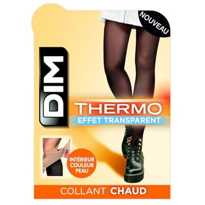 DIM Damen Thermo Strumpfhose 80D Innenseite aus warmem Fleece Transparenter Effekt Winter Komfort und Eleganz. DIM Damen Thermo Strumpfhose 80D Innenseite aus warmem Fleece Transparenter Effekt Winter Komfort und Eleganz.