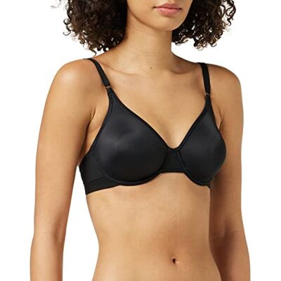 Triumph Damen BH Micro Fun W, mit Bügel, ohne Polsterung, Verstellbare Träger, 85D, Schwarz Triumph Damen BH Micro Fun W, mit Bügel, ohne Polsterung, Verstellbare Träger, 85D, Schwarz