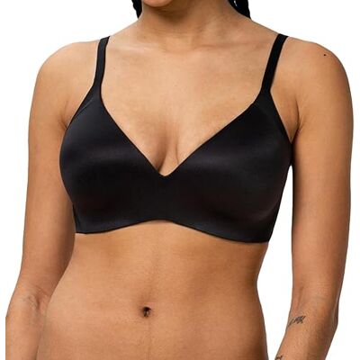 Triumph Damen BH Body Make-up Soft Touch P EX, ohne Bügel, Gepolstert, Verstellbare Träger, 85B, Schwarz Triumph Damen BH Body Make-up Soft Touch P EX, ohne Bügel, Gepolstert, Verstellbare Träger, 85B, Schwarz