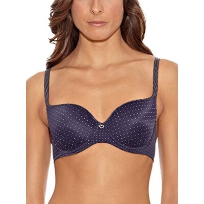 Selene Damen Klassischer BH, Blau, 80B Selene Damen Klassischer BH, Blau, 80B